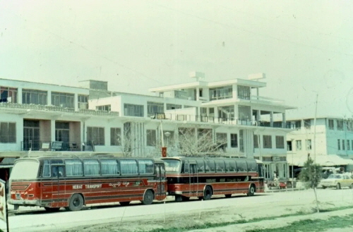 Soviet Mi-8 trainers at Mazar-i-Sharif