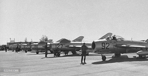 Afghanistan MiG-17F at Kandahar airport. Photo TASS GettyImages