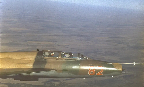 Kant MiG-21UM foreign pilots training