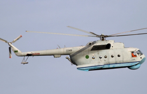 Libyan 1314th Squadron Mil Mi-14PL Haze-A search and rescue and anti-submarine helicopter with Type 12-M search radar. Photo: Chris Lofting Libyan 1314th Squadron Mil Mi-14PL Haze-A search and rescue and anti-submarine helicopter with Type 12-M search radar. Photo: Chris Lofting