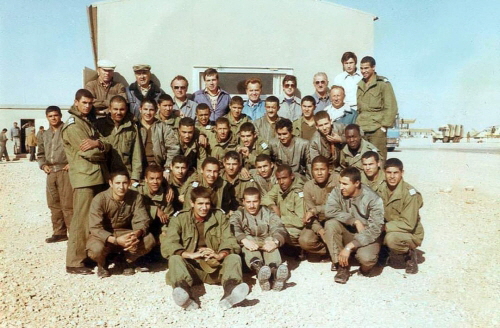 Sirte Air High School s cadets and Czechoslovakian instructors at Ghardabiya airbase in 1979. Sirte Air High School s cadets and Czechoslovakian instructors at Ghardabiya airbase in 1979.