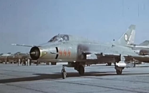 Afghan Su-22M with AS- missile