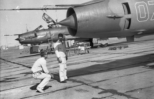 Soviet Su-17UM Fitter-G bomber in Turkestan Military District