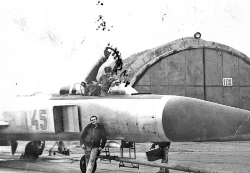 Soviet Su-15 Flagon at Marneuli, Sandar airport