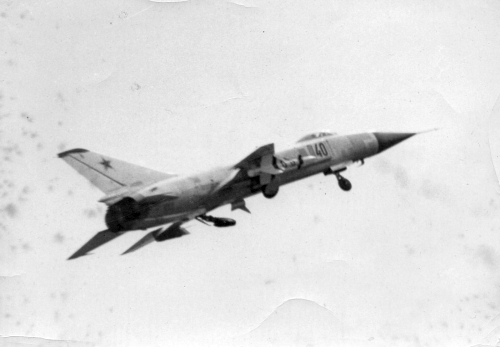 Soviet Su-15 Flagon at Marneuli, Sandar airport