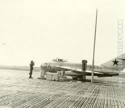 USSR MiG-17 Fresco-A at Marneuli, Sandar