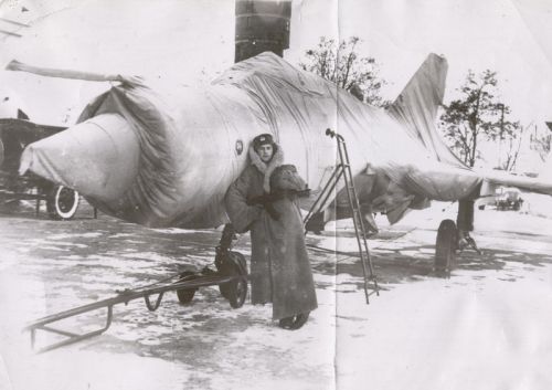 Soviet MiG-21PFM in Bagerevo airport