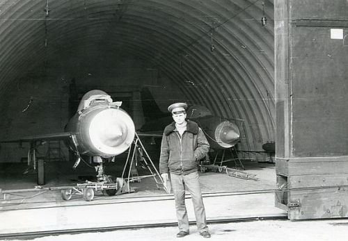 The three air squadron of the 236th regiment used second-hand MiG-21PFS/PFM Fishbed-E supersonic bomber aircraft type from 1975. Photo: Vladimir Nosovitsky