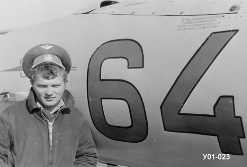 Soviet MiG-21bis at Usharal airport in 1976. Photo: V. Valjuh