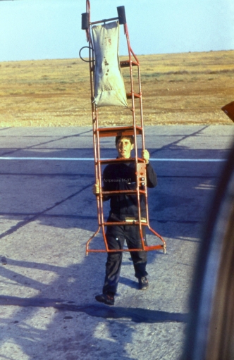 Soviet MiG-23P Flogger-G at Privolzhskiy, Astrakhan airport