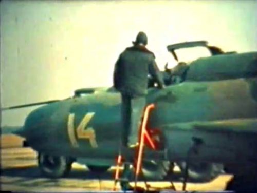Soviet Air Force 42nd Guard Fighter Bomber Air Regiment at Zagan MiG-21PFM Fishbed-F in Poland