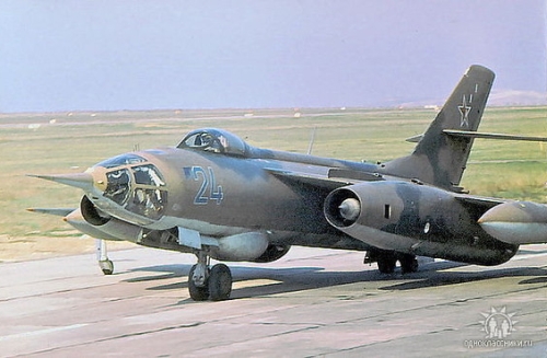 Soviet 511st independent Reconnaissance Air Regiment Yak-28R Brewer-D