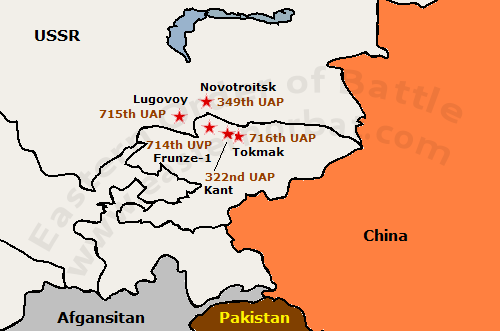 5th Traing Center order of battle map