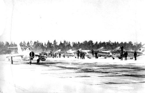 Soviet Tactical Air Force, 722th Fighter Bomber Aviation regiment, MiG-17 Fresco, Su-7BM Fitter-A, Smuravyevo