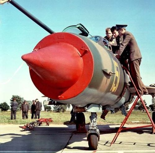 Soviet MiG-21SM of Kharkov Higher Military Aviation College