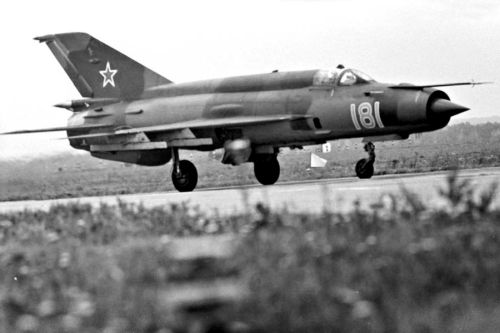 Soviet MiG-21SM of Kharkov Higher Military Aviation College