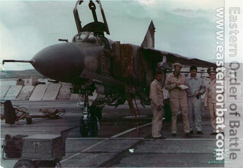 905th tactical Fighter Air Regiments MiG-23MLD Flogger-K