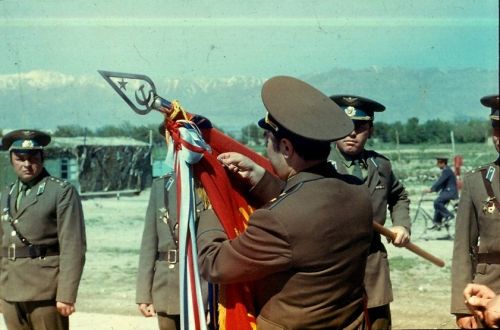 Soviet 115th Fighter Air Regiment at Afghanistan in 1980 with MiG-21bis