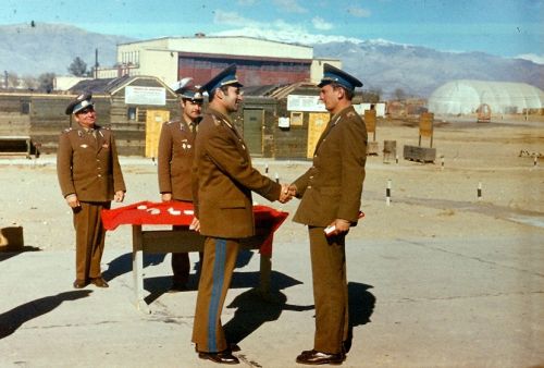 Soviet 115th Fighter Air Regiment at Afghanistan in 1980 with MiG-21bis