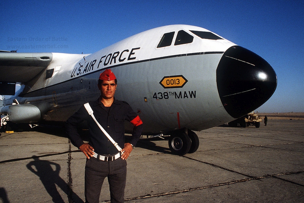 Exercise Bright Star '80, Bright Star 1980, USAF in Egypt, C-141B Starlifter