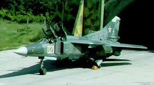 Bulgarian MiG-23UB Flogger-C