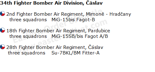 Czechoslovak Air Force 10th Air Army in 1968