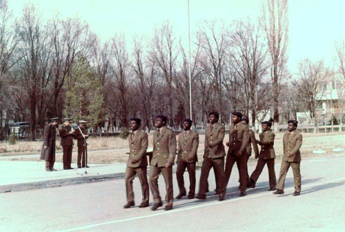 Air Force Congos crews in the Soviet Union in 1987
