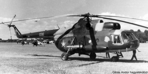 Hungarian Mi-8T Hip-C helicopter. Photo: Gibas Andor