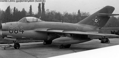 Hungarian 101st Reconnaissance Air Regiments MiG-15bis Fagot-B. Photo: Dombi Lorinc