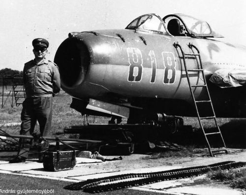 Hungarian 101st Reconnaissance Air Regiments MiG-15bis Fagot-B. Photo: Nagy Andras