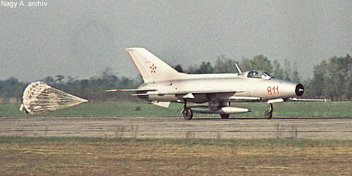 Hungarian MiG-21F-13 at Kecskemt 