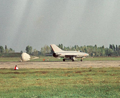 Hungarian MiG-21F-13 at Kecskemt 