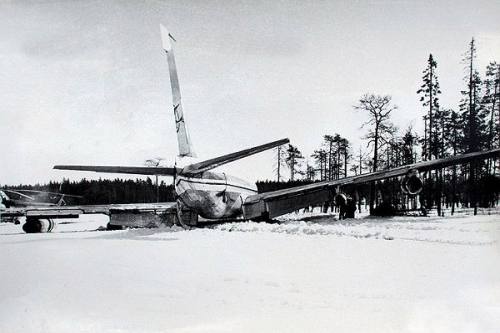 Korean Air Lines Boeing 707 in USSR