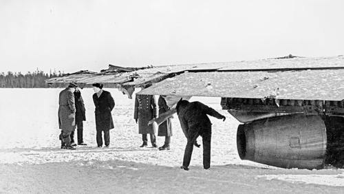 Korean Air Lines Boeing 707 in USSR