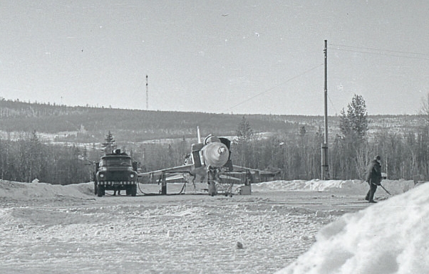 Soviet Su-15 Flagon at Afrikanda