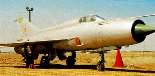 M-21 (MiG-21PFM) Fishbed target drone aircraft