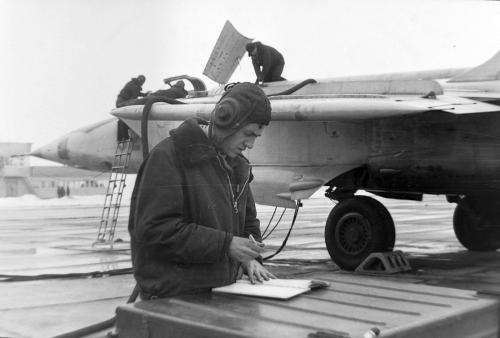 USSR MiG-25RB Foxbat-B supersonic reconnaissance aircraft