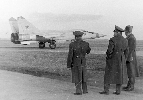 USSR MiG-25RB Foxbat-B supersonic reconnaissance aircraft