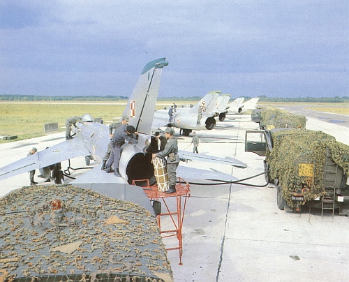 Polish Tactical Air Forces Su-7 Fitters in the eighties