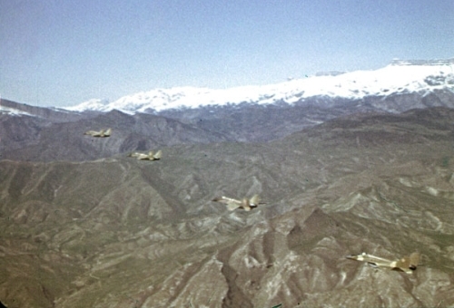 MiG-29 9.13 Fulcrum-C over the mountains