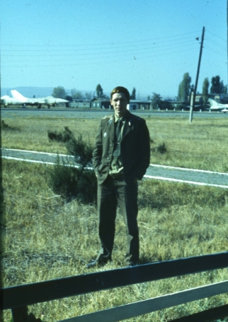 Soviet Air Force pilot Su-15 Flagon-D at Marneuli Sandar airport