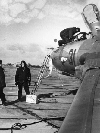 The Soviet Su-17M2 Fitter-D bomber in the seventies