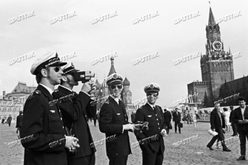 Swedish SAAB J-35 Draken at Kubinka USSR in 1972