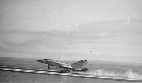 USSR MiG-31 Foxhound at Norilsk airport