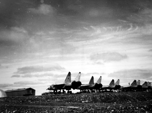 USSR MiG-31 Foxhound at Norilsk airport