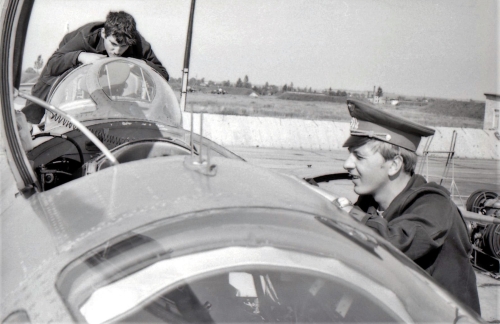 USSR Yakovlev Yak-28 bombers at the Cherlyany airport