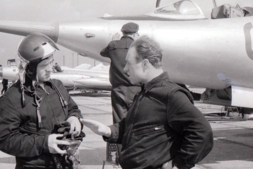 Soviet Yakovlev Yak-28 bombers at the Cherlyany airport