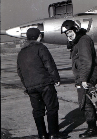 USSR Yakovlev Yak-28 bombers at the Cherlyany airport