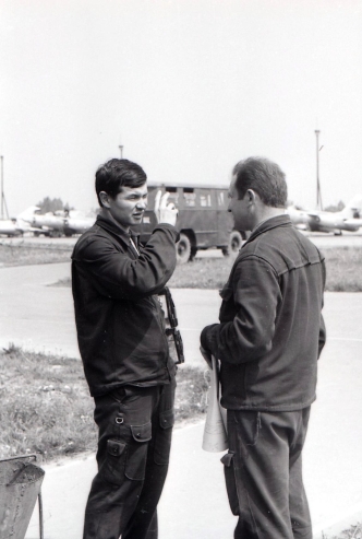 USSR Yakovlev Yak-28 bombers at the Cherlyany airport