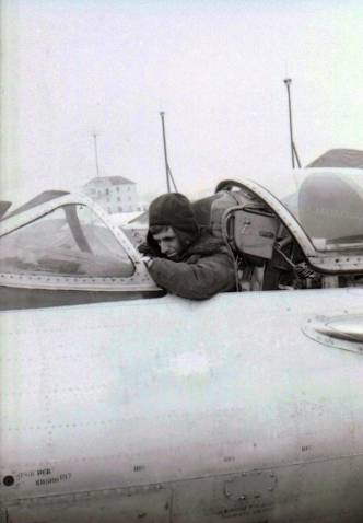 Soviet Yakovlev Yak-28 bombers at the Cherlyany airport